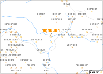 map of Bản Djun