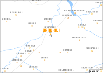 map of Band Kili