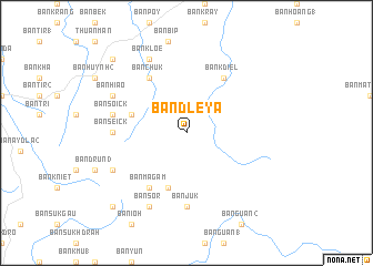 map of Ban Dlé Ya