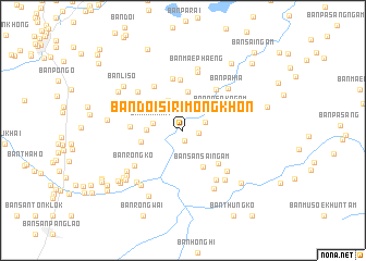 map of Ban Doi Siri Mongkhon