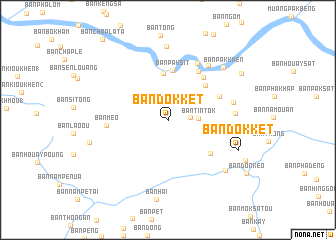 map of Ban Dokkét