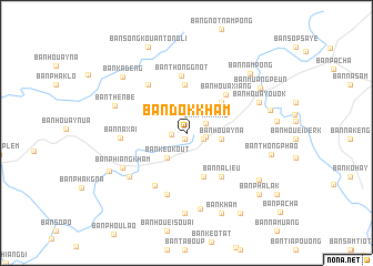 map of Ban Dokkham