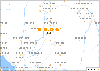 map of Ban Dok Khem