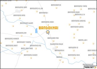 map of Ban Dok Mai