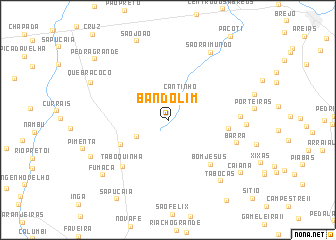 map of Bandolim