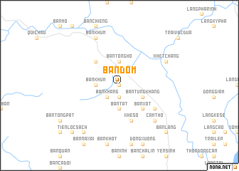 map of Bản Ðớm
