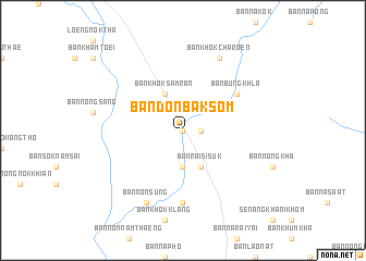 map of Ban Don Bak Som