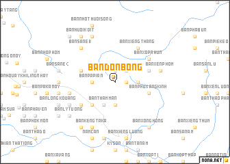 map of Bản Don Bong