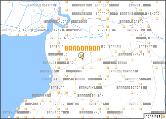 map of Ban Don Bon