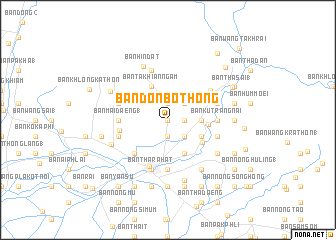 map of Ban Don Bo Thong