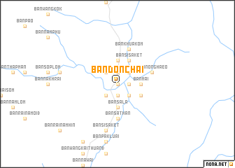 map of Ban Don Chai