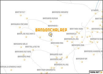 map of Ban Don Chalaep