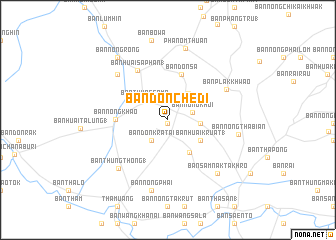 map of Ban Don Chedi