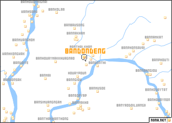 map of Ban Dondèng