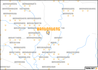 map of Ban Dondèng