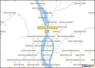 map of Ban Dondou