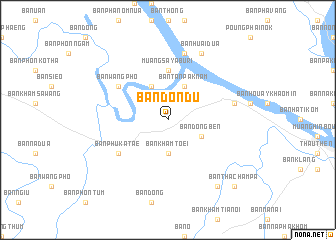 map of Ban Don Du