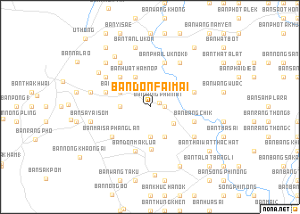 map of Ban Don Fai Mai