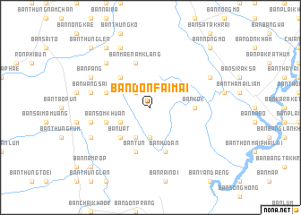 map of Ban Don Fai Mai