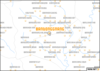 map of Ban Dông-Gnang