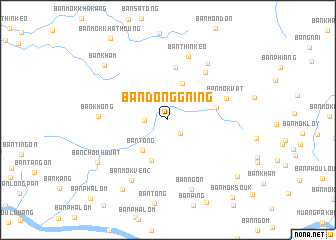 map of Ban Dônggning