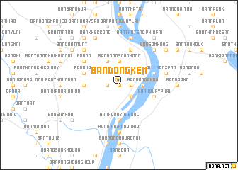 map of Ban Dôngkèm