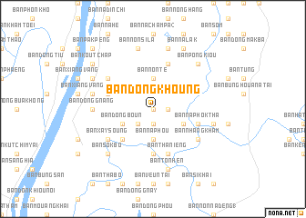 map of Ban Dôngkhoung