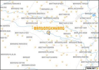 map of Ban Dong Khwang