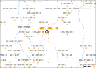 map of Ban Dôngkô