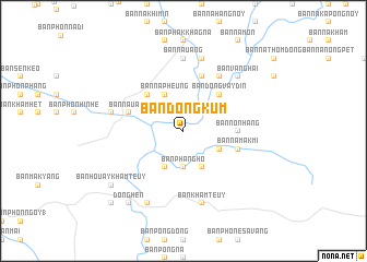 map of Ban Dongkum