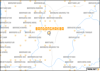 map of Ban Dôngmakba