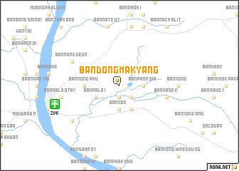map of Ban Dongmakyang