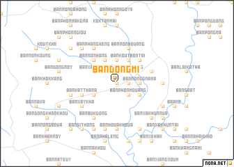 map of Ban Dôngmi