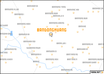 map of Ban Dong Muang