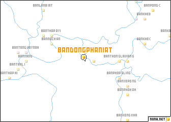 map of Ban Dôngphaniat