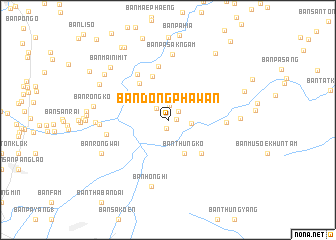 map of Ban Dong Phawan