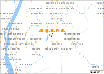 map of Ban Dôngphou