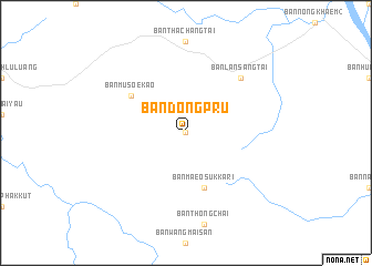 map of Ban Dong Pru