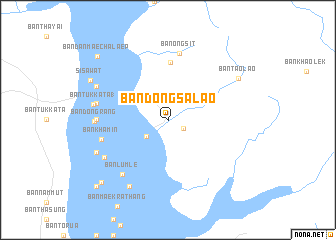 map of Ban Dong Salao