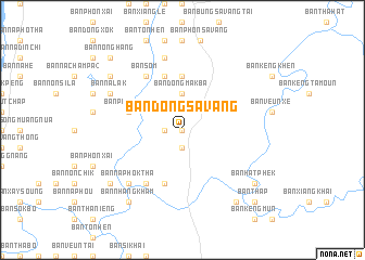 map of Ban Dôngsavang