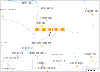 map of Ban Dong Ta Khao