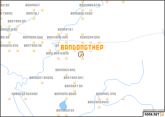 map of Ban Dôngthép