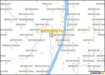 map of Ban Dong Tiu