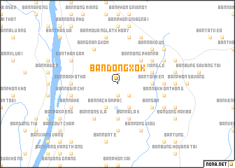 map of Ban Dôngxok