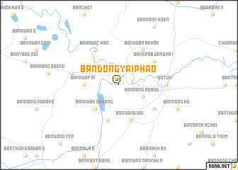 map of Ban Dong Yai Phao