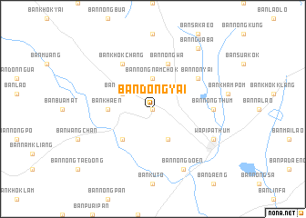 map of Ban Dong Yai