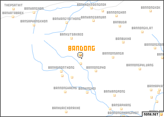 map of Ban Dong