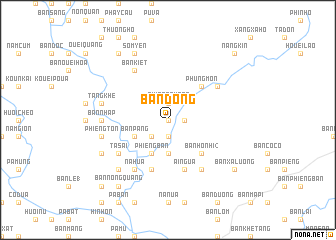 map of Bản Ðông