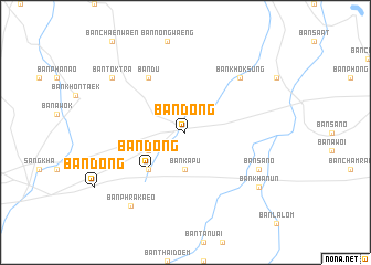 map of Ban Dong