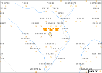 map of Bản Dong